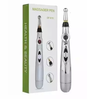 Массажер Mosoptom massager pen вибрационный ручной серебряный